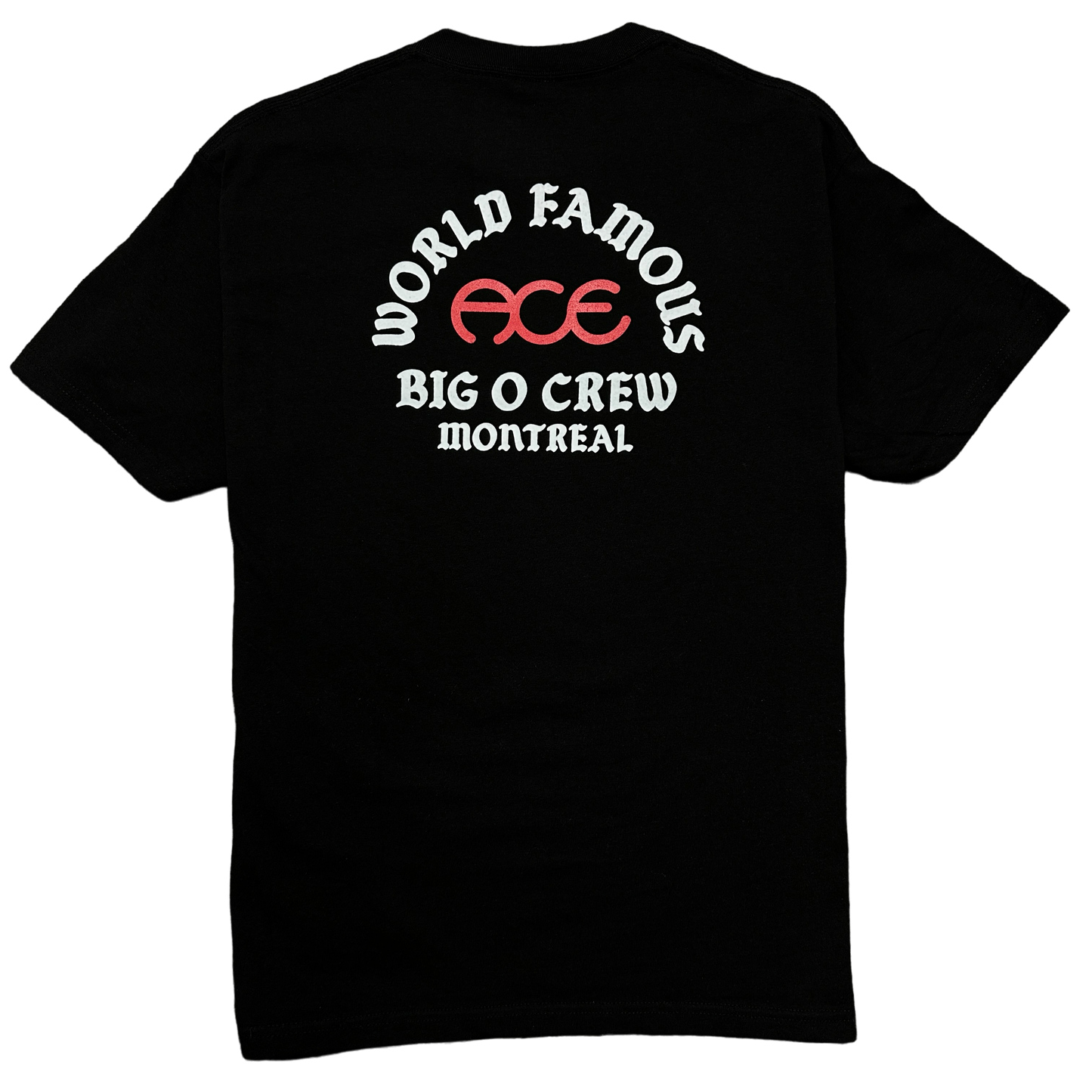 Mehrathon x Ace x Big O - World Famous T-Shirt (Black)