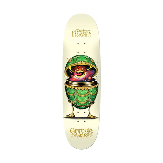 Grimple Stix - Hewitt Fabrage Egg 8.75" Egg Shaped Deck