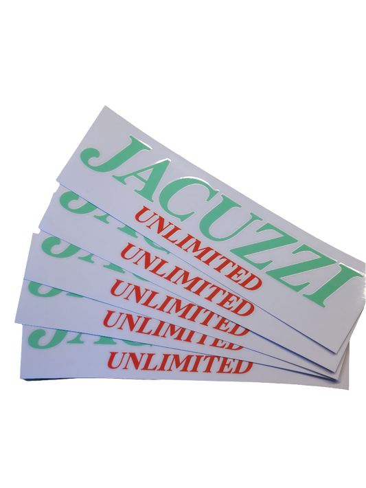 Jacuzzi - Flavor Vinyl Die-Cut Sticker