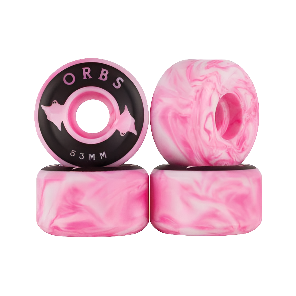 Orbs - Specters Swirls 99A 53mm Wheels (Pink/White)