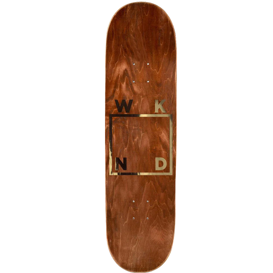 WKND - Gold Logo Wood Veneer 8.5" Deck