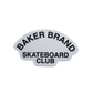 Baker - Club Stickers