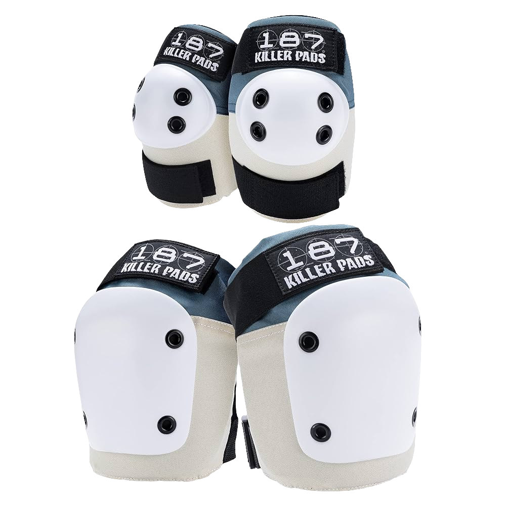 187 Killer Pads - Stone Khaki Combo Pack (Knees & Elbows)