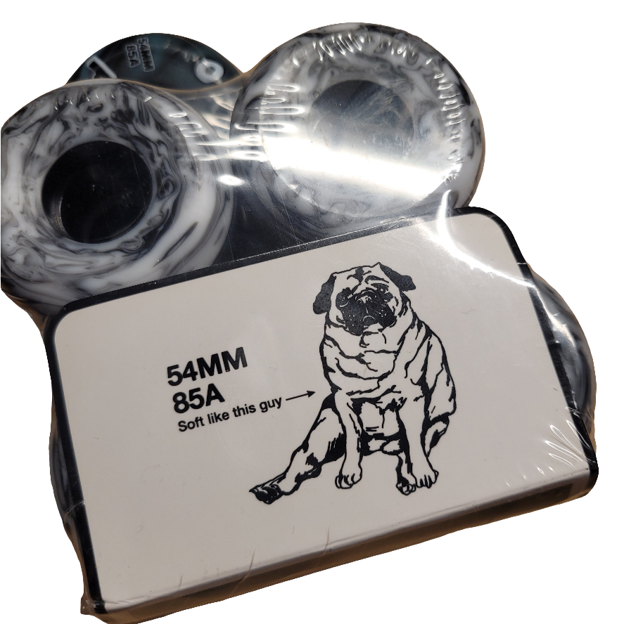 Orbs - Pugs 85A 54mm Cruiser Wheels (Swirls)