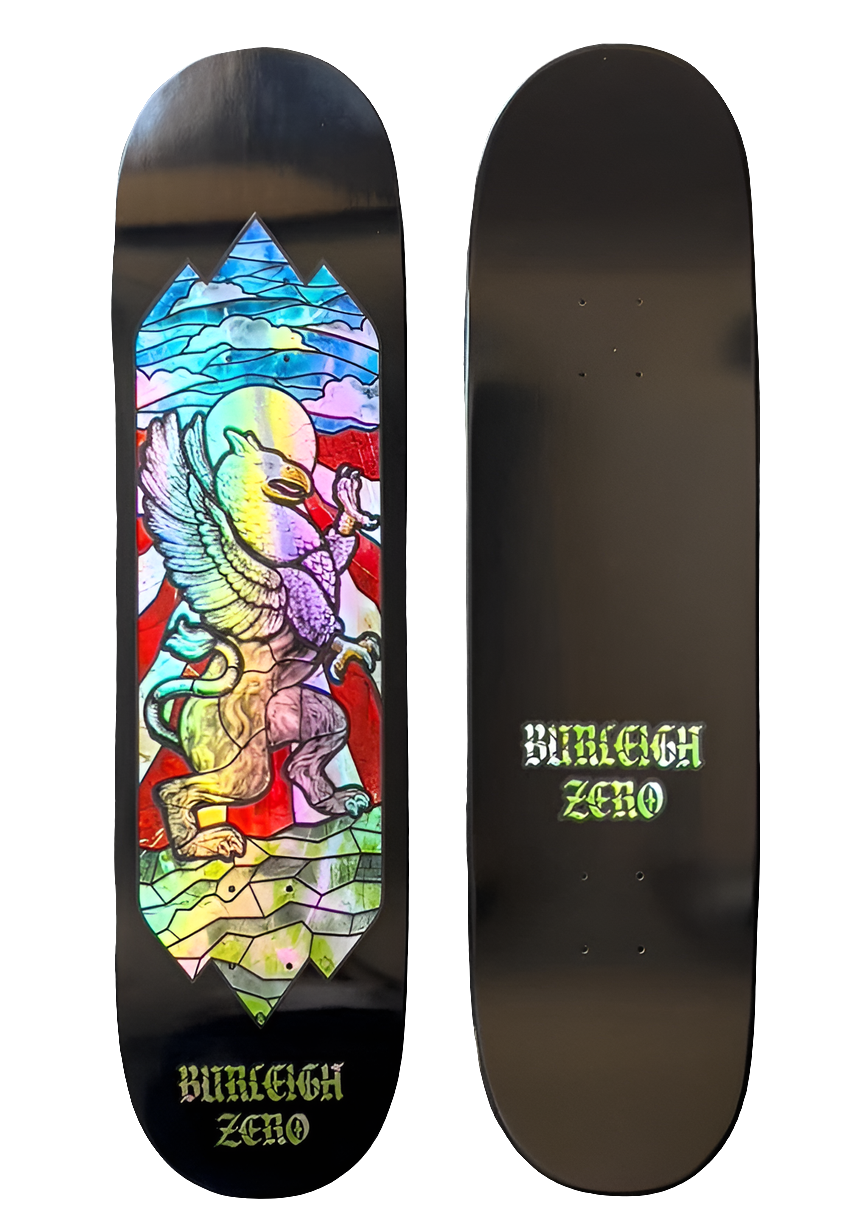 Zero - Brandon Burleigh Stained Glass 8.5" Deck
