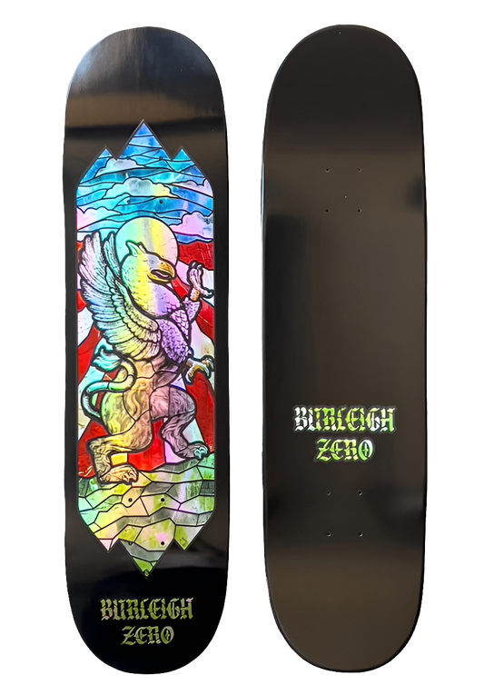 Zero - Brandon Burleigh Stained Glass 8.5" Deck