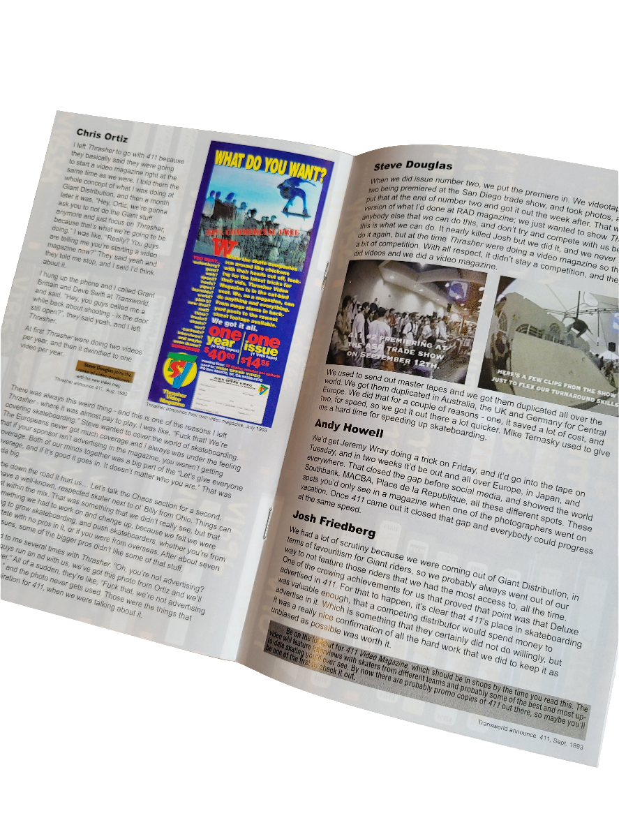 411VM - Our Story Zine