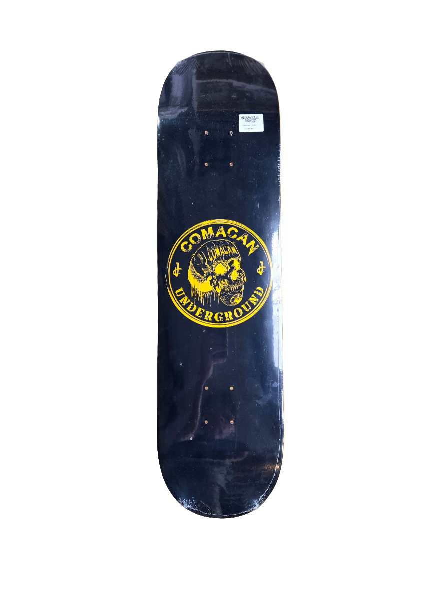 COMACAN - Skull Stamp Series 8.25" Deck (Yellow)