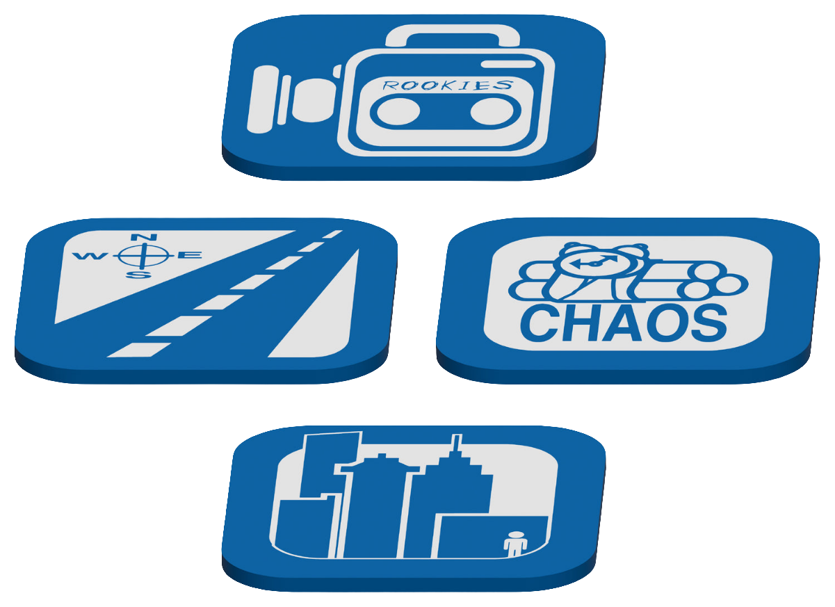 411VM - Icon Coasters (4 Pack)