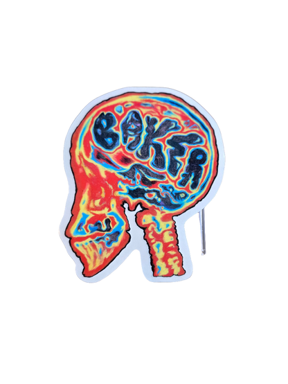 Baker - Brain Donor Stickers