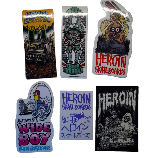 Heroin - Teggxas Stickers