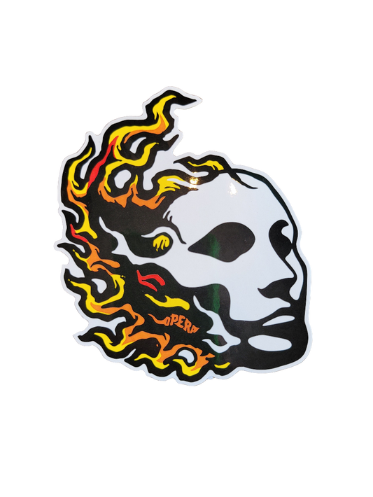 Opera - Fire Mask Stickers