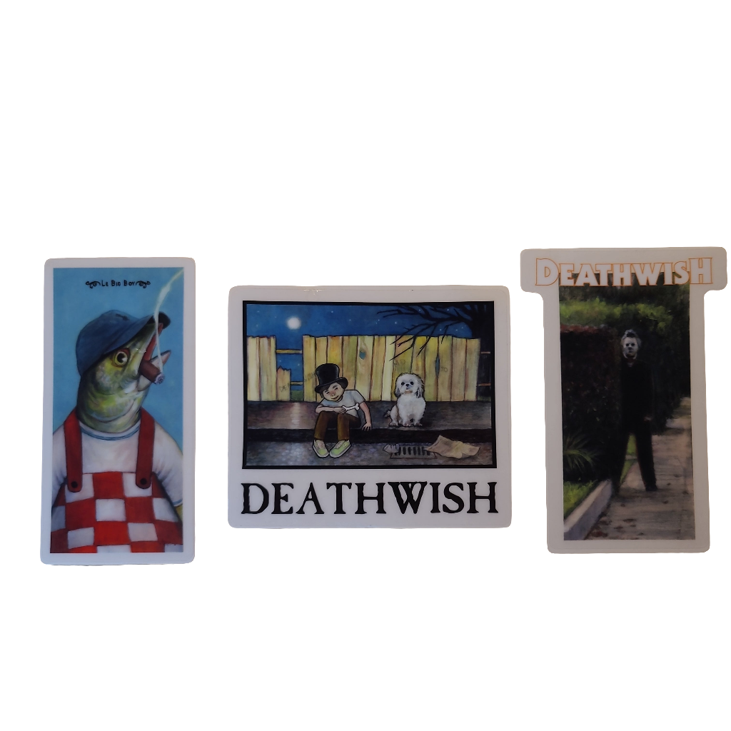 Deathwish - One Off Stickers