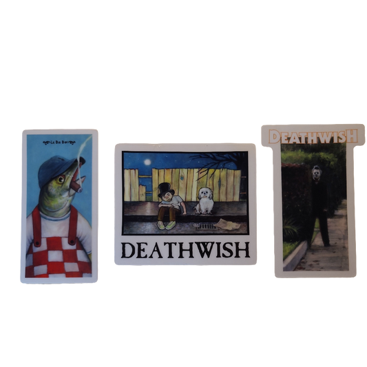 Deathwish - One Off Stickers