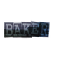 Baker - Ribbon Logo 5.0" Stickers