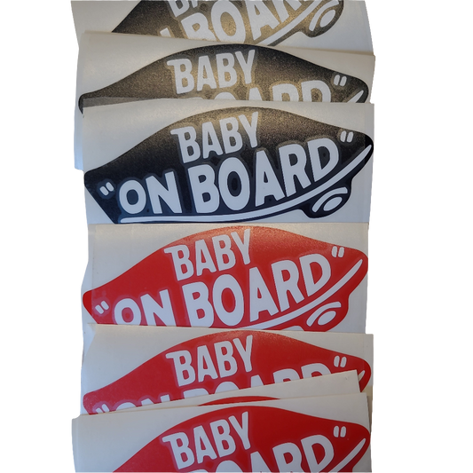 Baby On Board - Vinyl Sticker