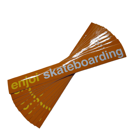 Enjoi Skateboarding Stretch Logo Sticker