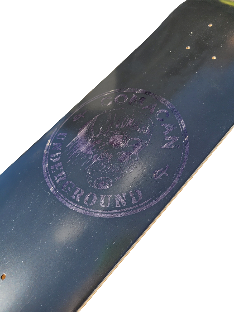 COMACAN - Skull Stamp 7.5" Deck