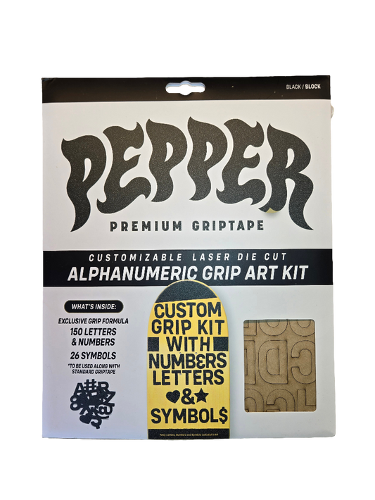 Pepper Grip - Alphanumeric Custom Grip Pack