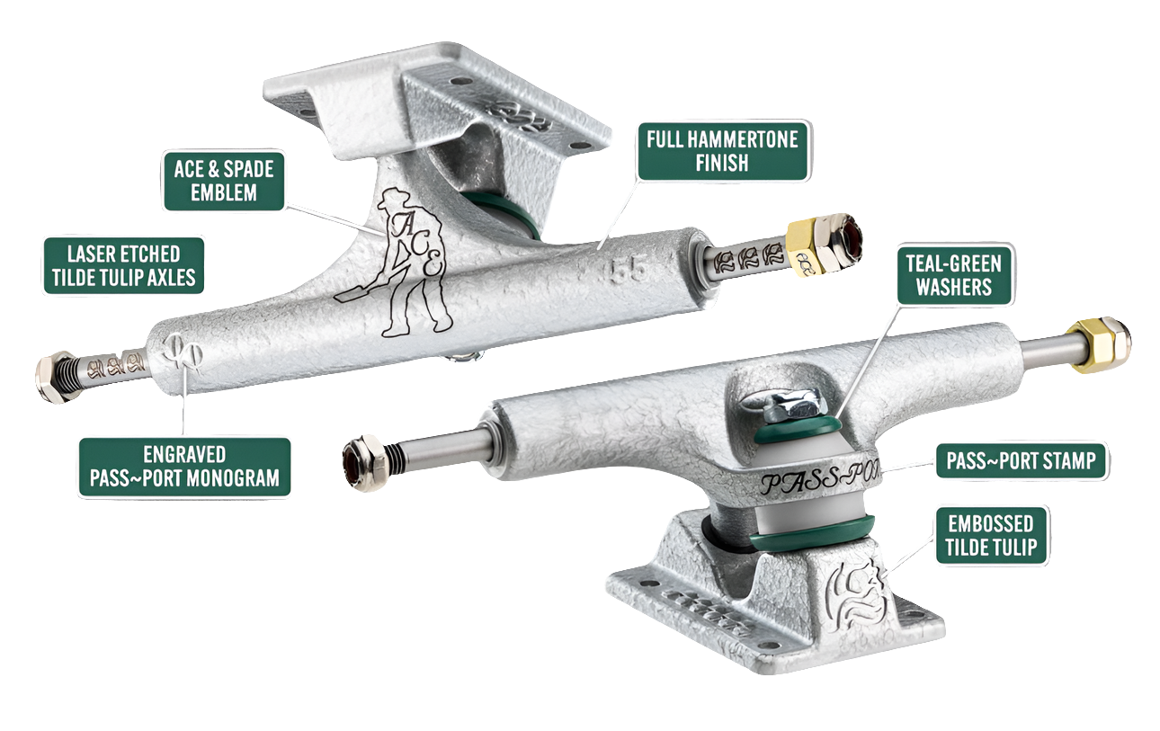 Ace x Pass~Port - AF1 Limited Edition Hollow Trucks