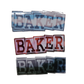 Baker - Ribbon Logo 5.0" Stickers