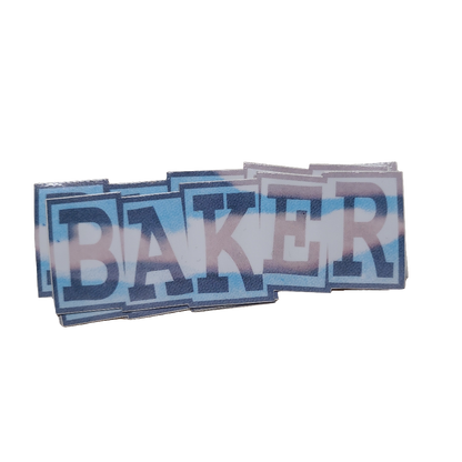 Baker - Ribbon Logo 5.0" Stickers