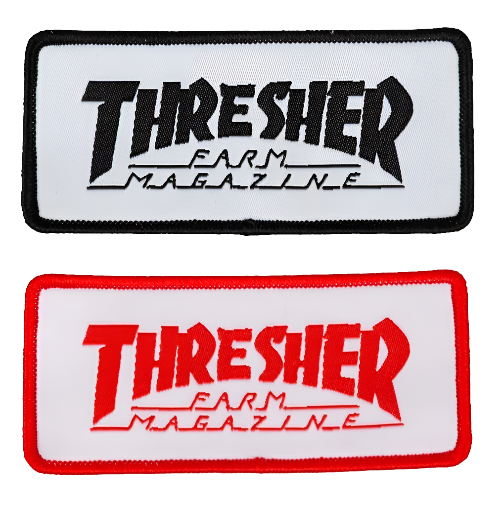 Thresher Farm Magazine Embroidered Patch