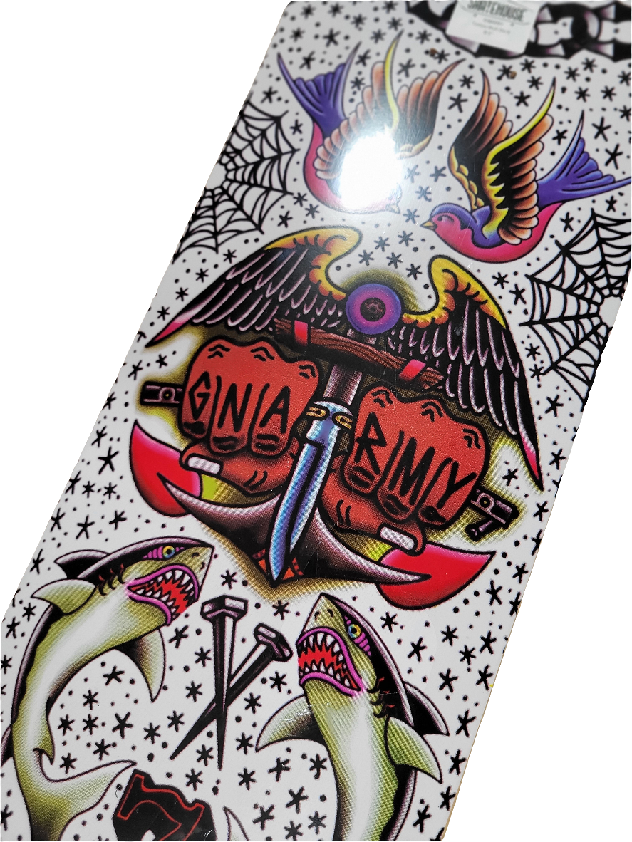 Gnarmy - Tattoo Wall 8.5" Deck