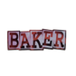 Baker - Ribbon Logo 5.0" Stickers