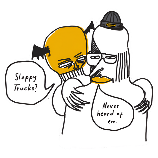 Slappy Trucks - Haters II Sticker