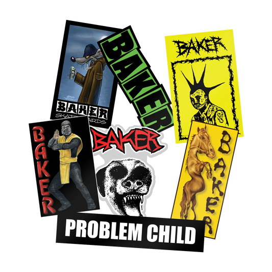 Baker - Crud Life Stickers