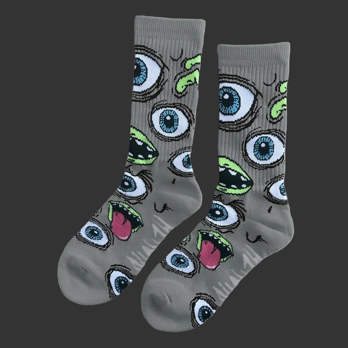 Heroin - Mutant Grey Socks