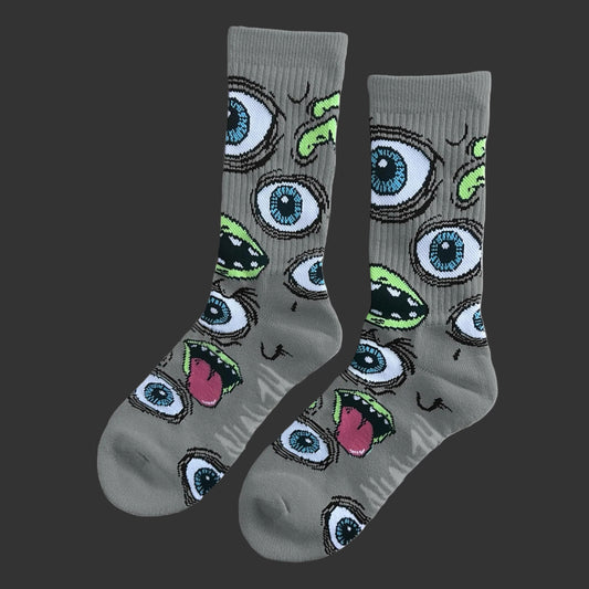 Heroin - Mutant Grey Socks