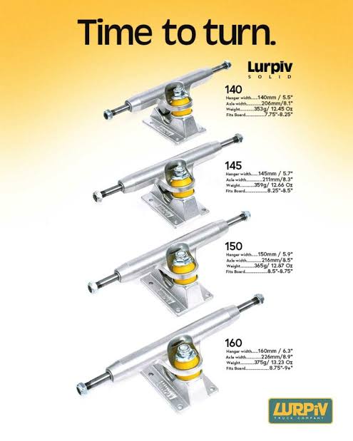 Lurpiv - 150mm Polished Trucks