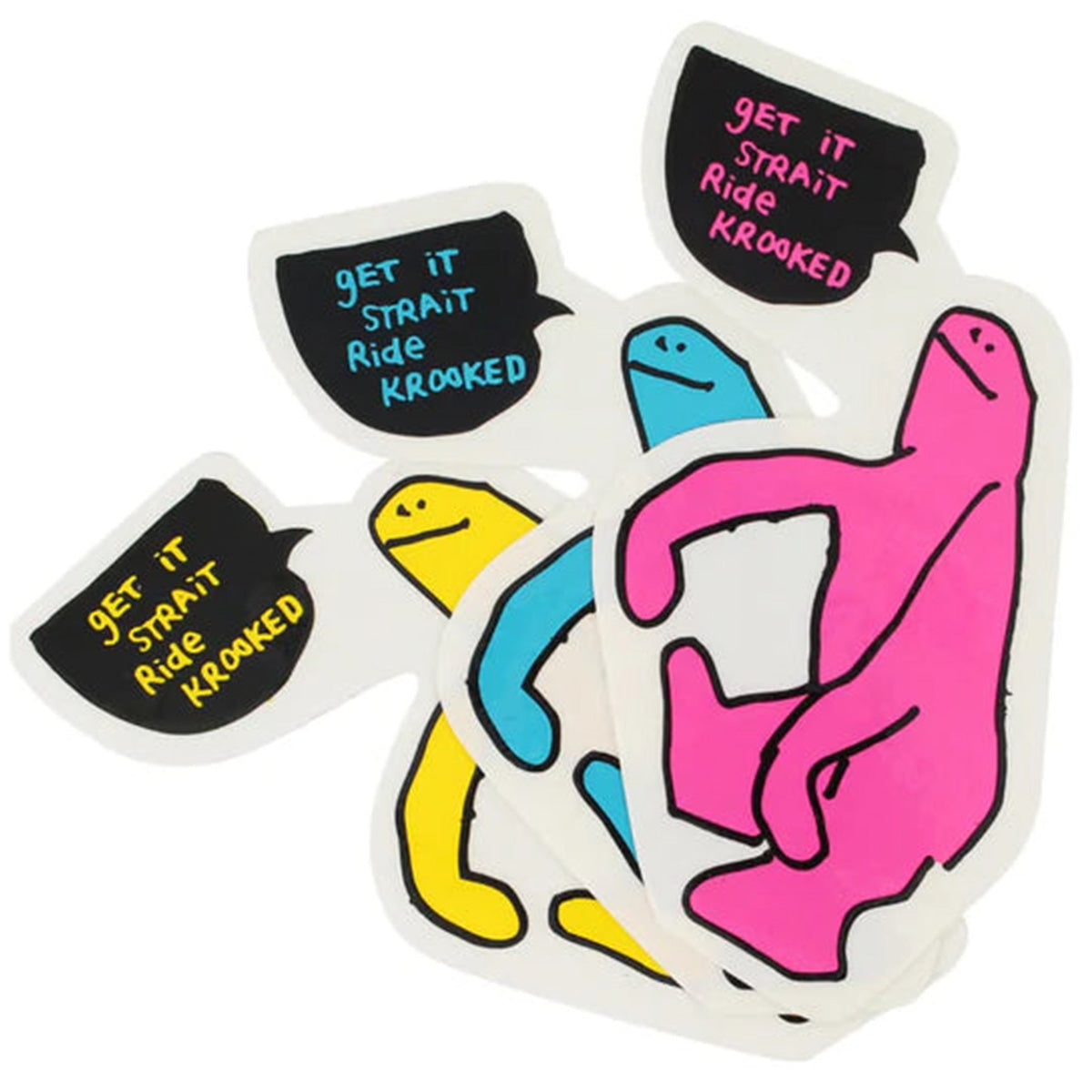 Krooked - Get It Straight Sticker