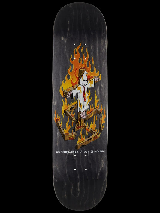 Toy Machine - Ed Templeton (Black) Charred Cross Deck
