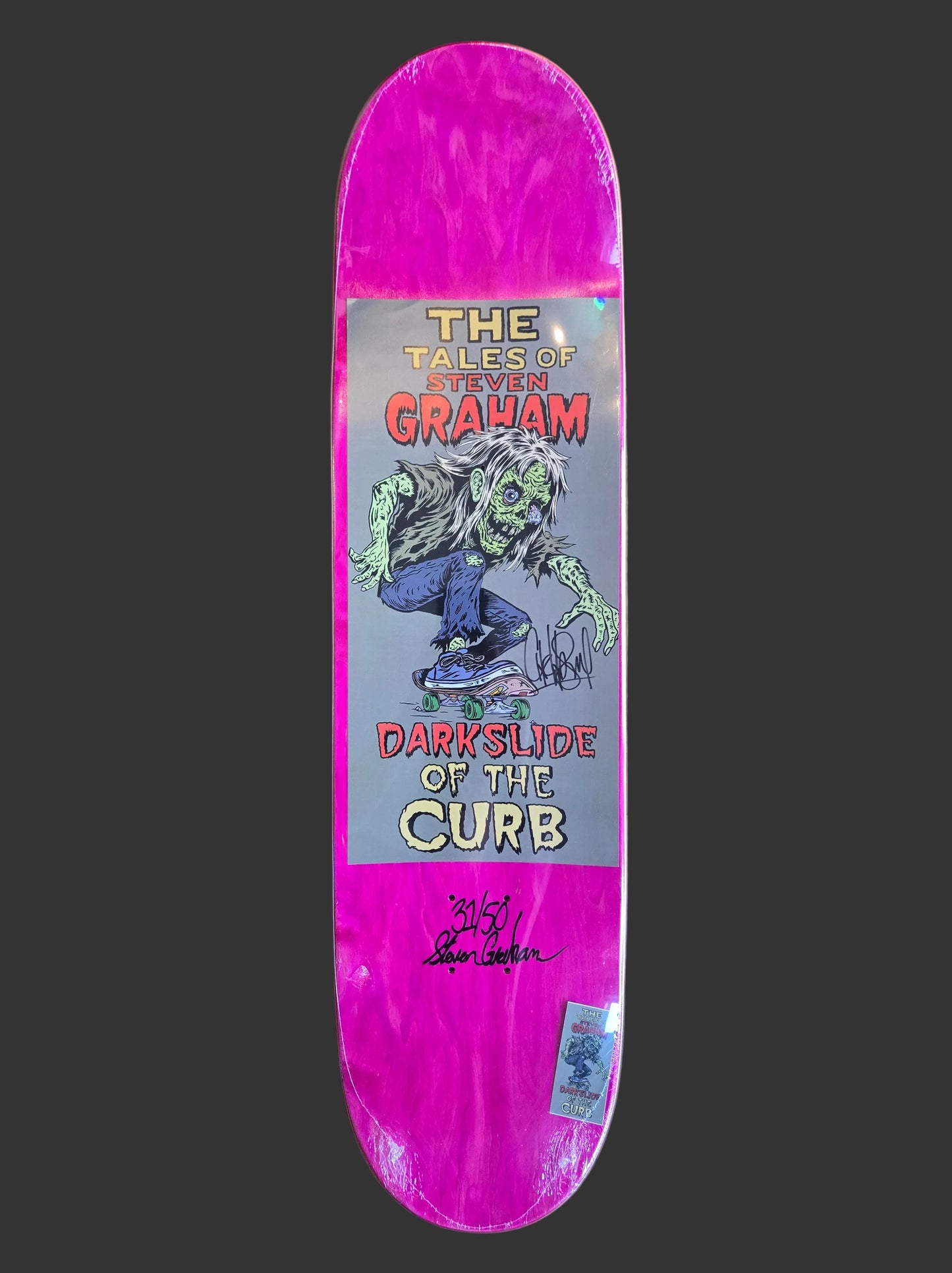 Darkslide Of The Curb - The Tales of Steven Graham 8.5" Deck