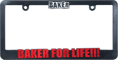Baker - Baker4Life License Plate Frame