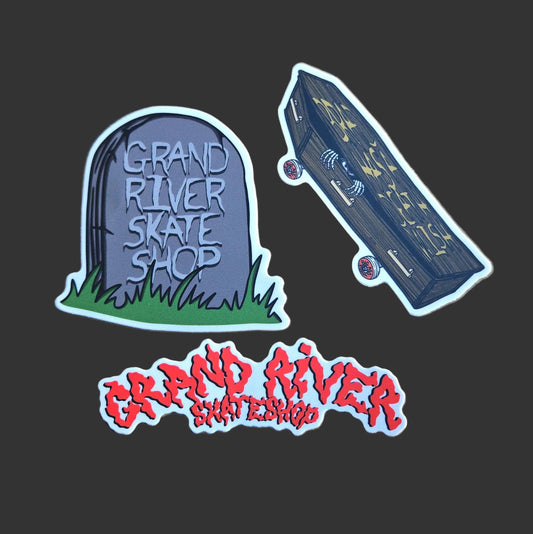 Grand River - Halloween Sticker Pack
