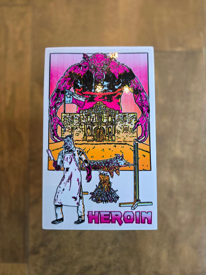 Heroin - Video City II - Hellscape Stickers