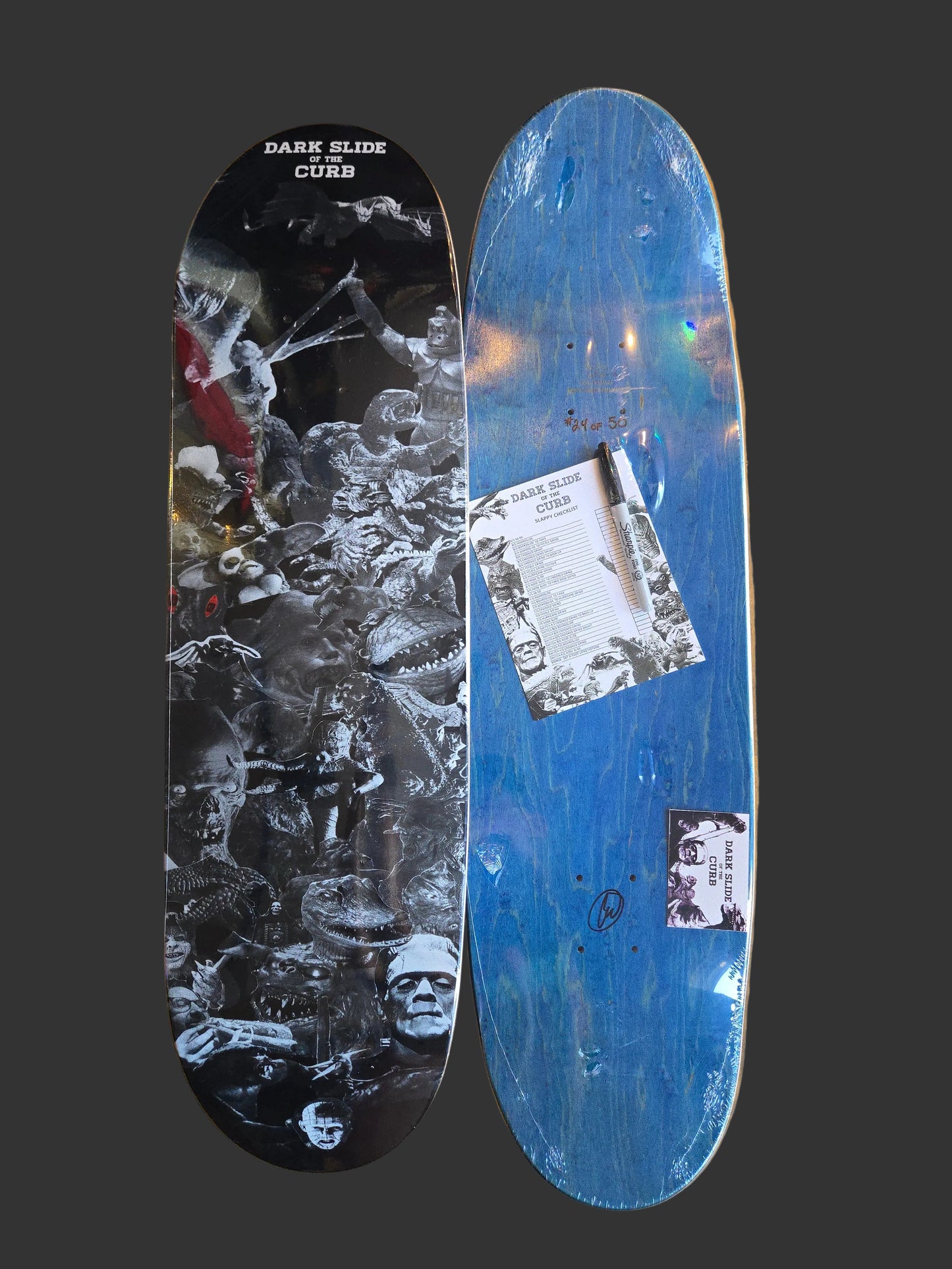 Darkslide Of The Curb - Monster Mash 9.0" Egg-shaped Deck