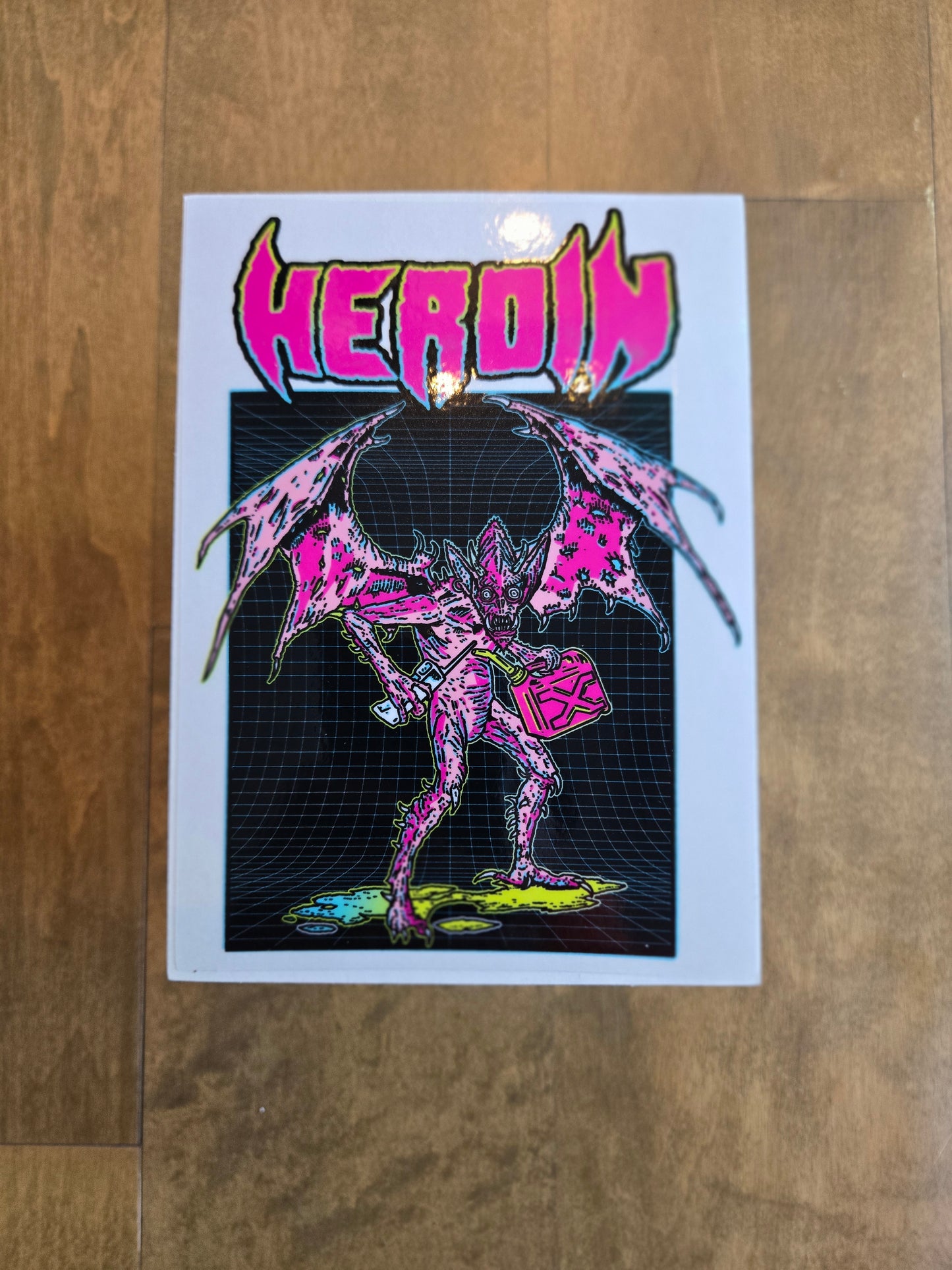 Heroin - Video City II - Hellscape Stickers