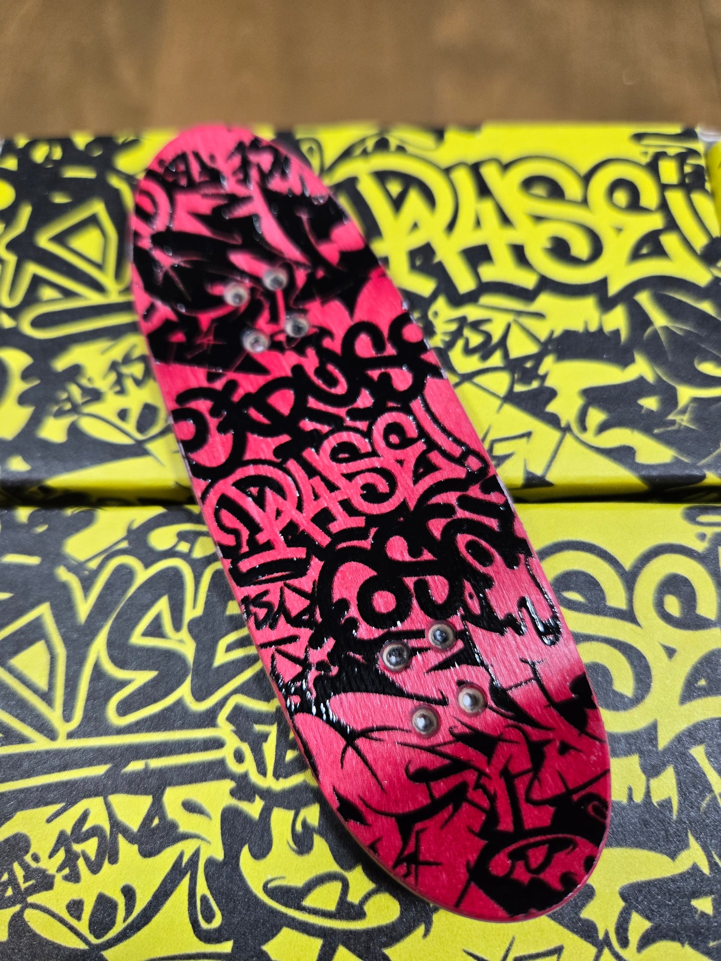 Ryse - Pinhead 34mm Shaped Fingerboard Deck