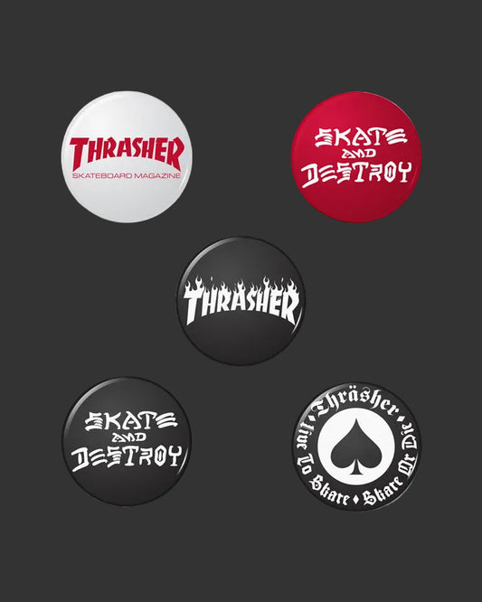 Thrasher - Logo Pins