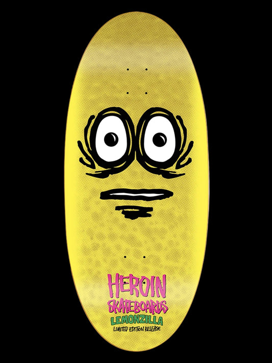 Heroin - Lemonzilla 13.5" Egg Shaped Deck