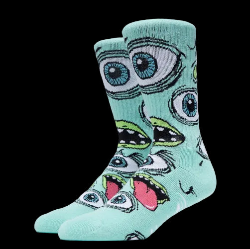 Heroin - Mutant Ice Blue Socks