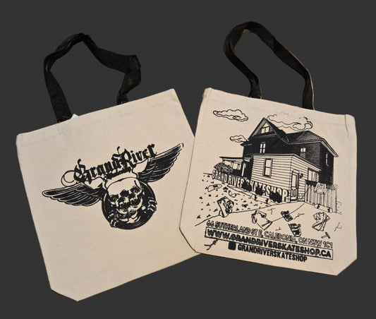 Grand River - Canvas Tote Bags
