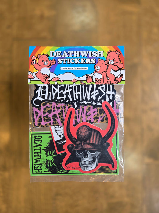 Deathwish - Warning Sticker Pack