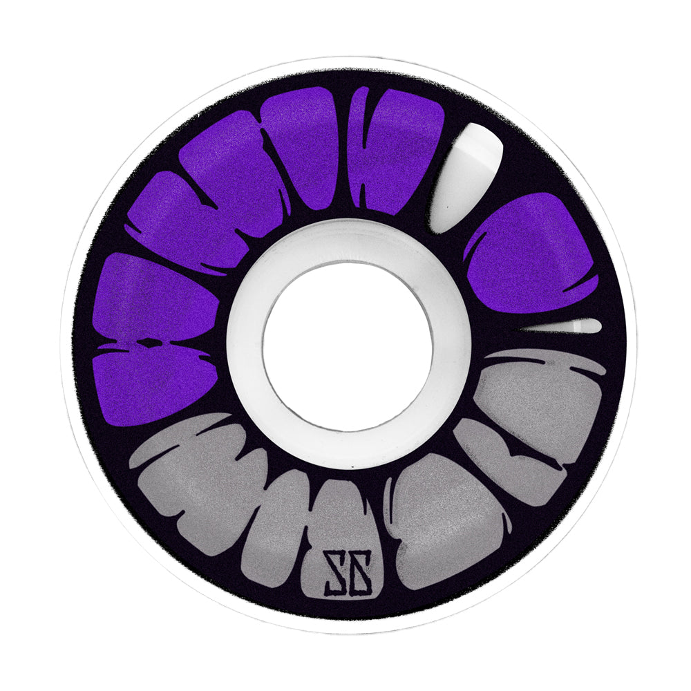 Retna - Purple & Grey 56mm 100A Duro Wheels