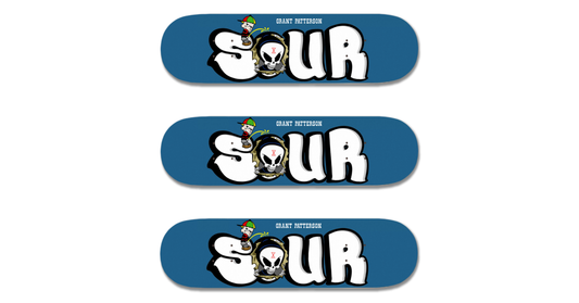 (SIGNED) Sour - Grant Patterson Blind Piss 8.25" Deck